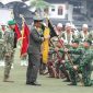 Empat satuan TNI Angkatan Darat menerima Tanda Kehormatan Samkaryanugraha dari negara atas jasa dan prestasi luar biasa dalam pelaksanaan tugas.Penganugerahan dipimpin Kepala Staf Angkatan Darat (Kasad) Jenderal TNI Tandyo Budi R. di Lapangan Upacara Mabesad, Jakarta, Rabu (28/10/2026). (foto Dispenad)