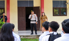Dir Binmas Polda Sulut Ingatkan Pelajar SMAN 8 Manado Akan Hal ini